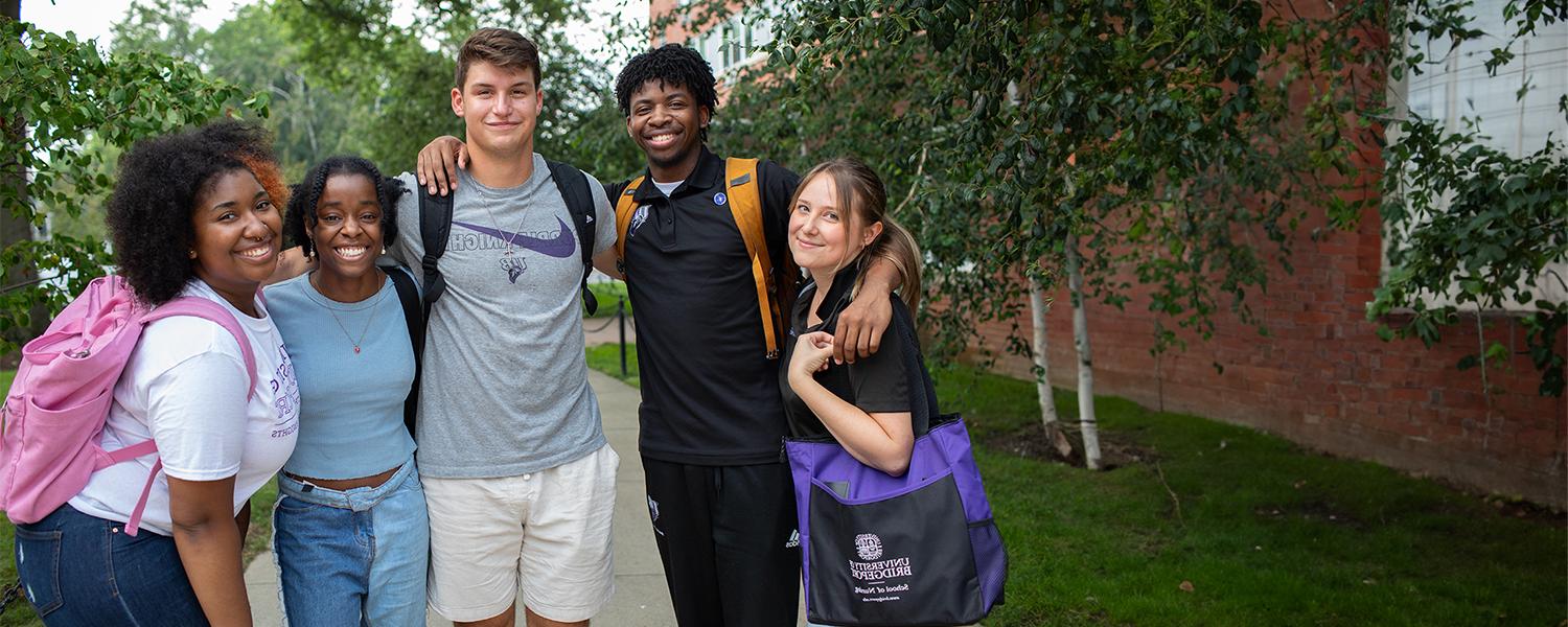 Smiling UB Students